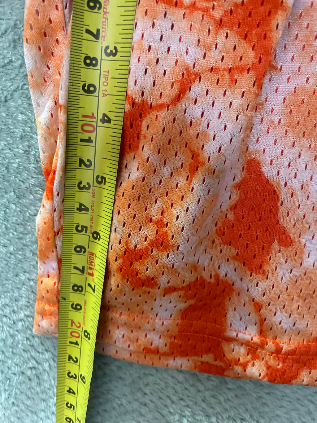 Shorts Naranja Champion (L niños)