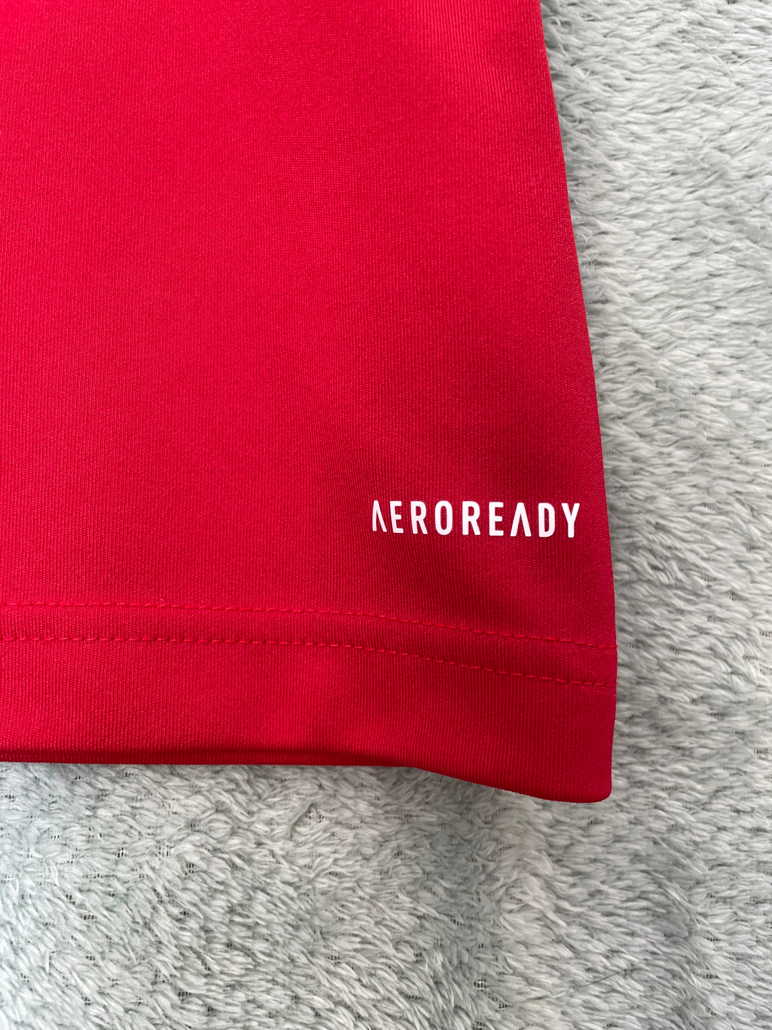 Playera Adidas AeroReady Roja (S 8-10)