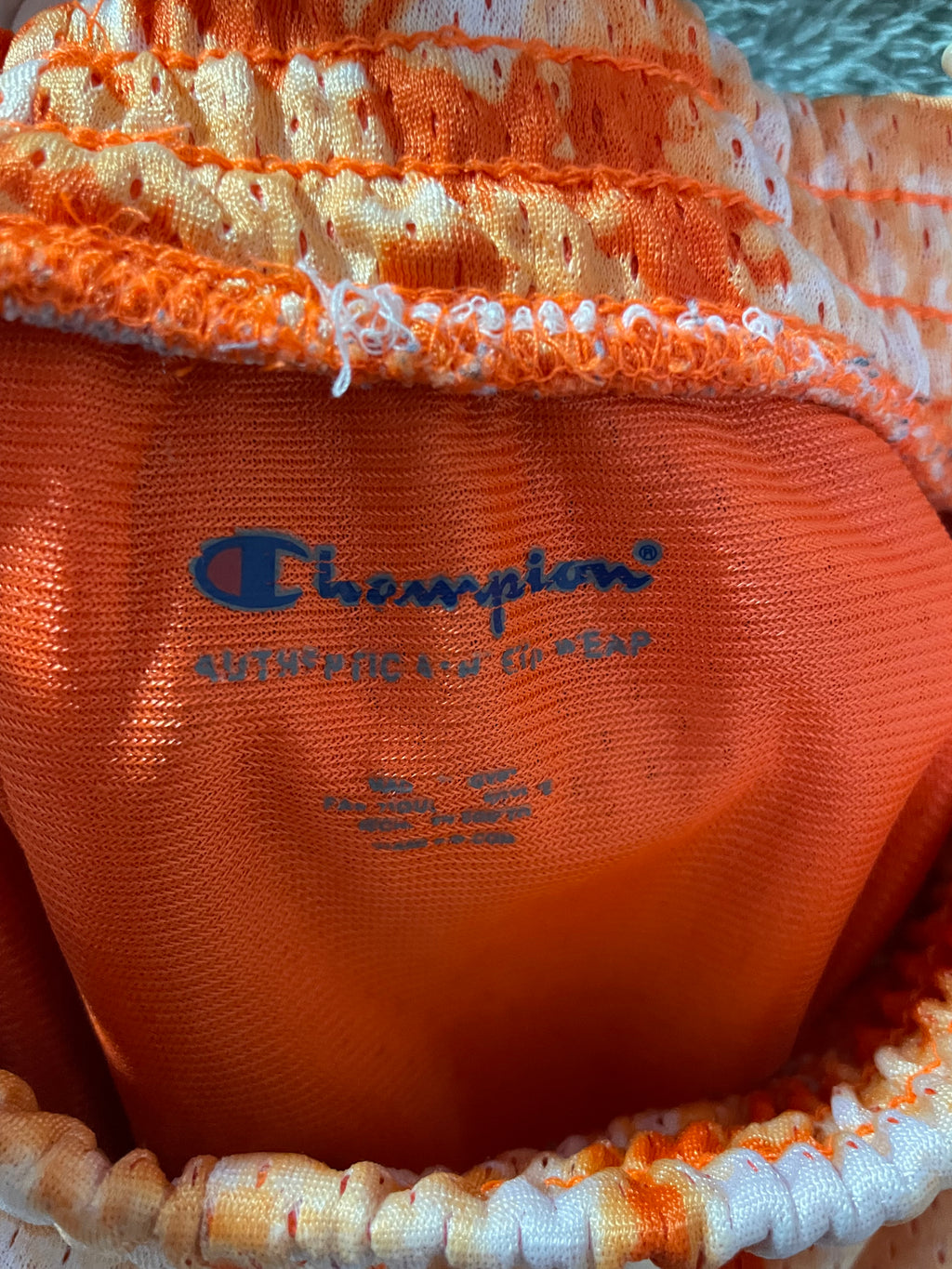 Shorts Naranja Champion (L niños)