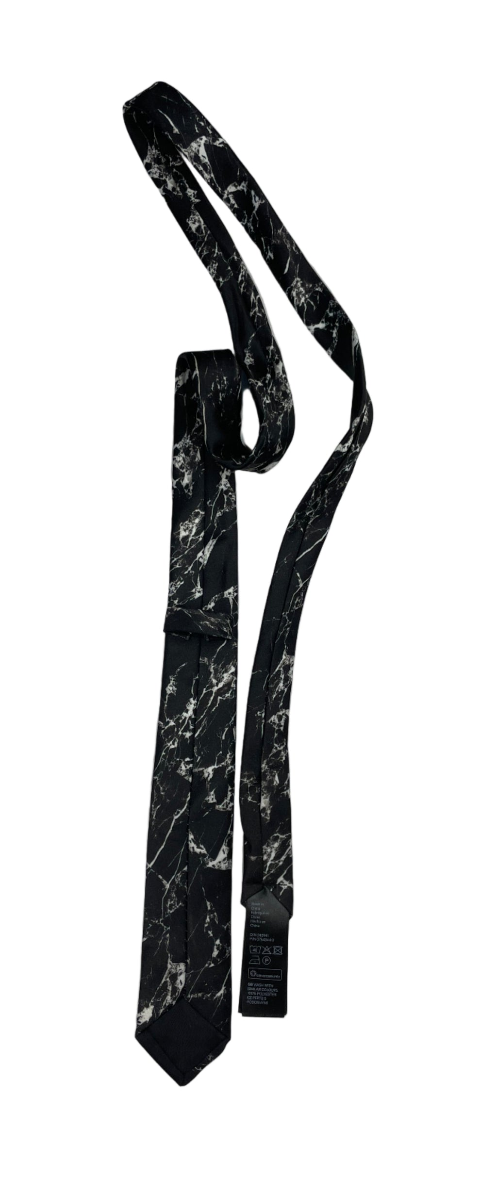 Corbata Mármol Negro (niño)