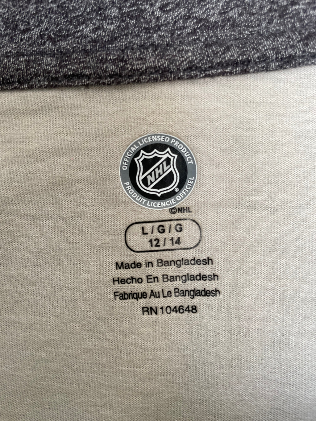 Player NHL Bruins Hockey (L 12-14)