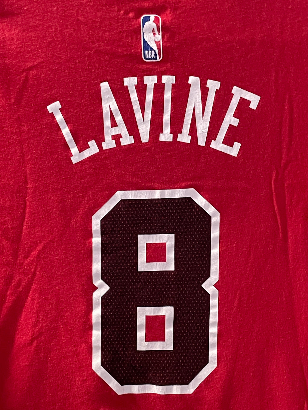 Playera Bulls #8 (L niños)