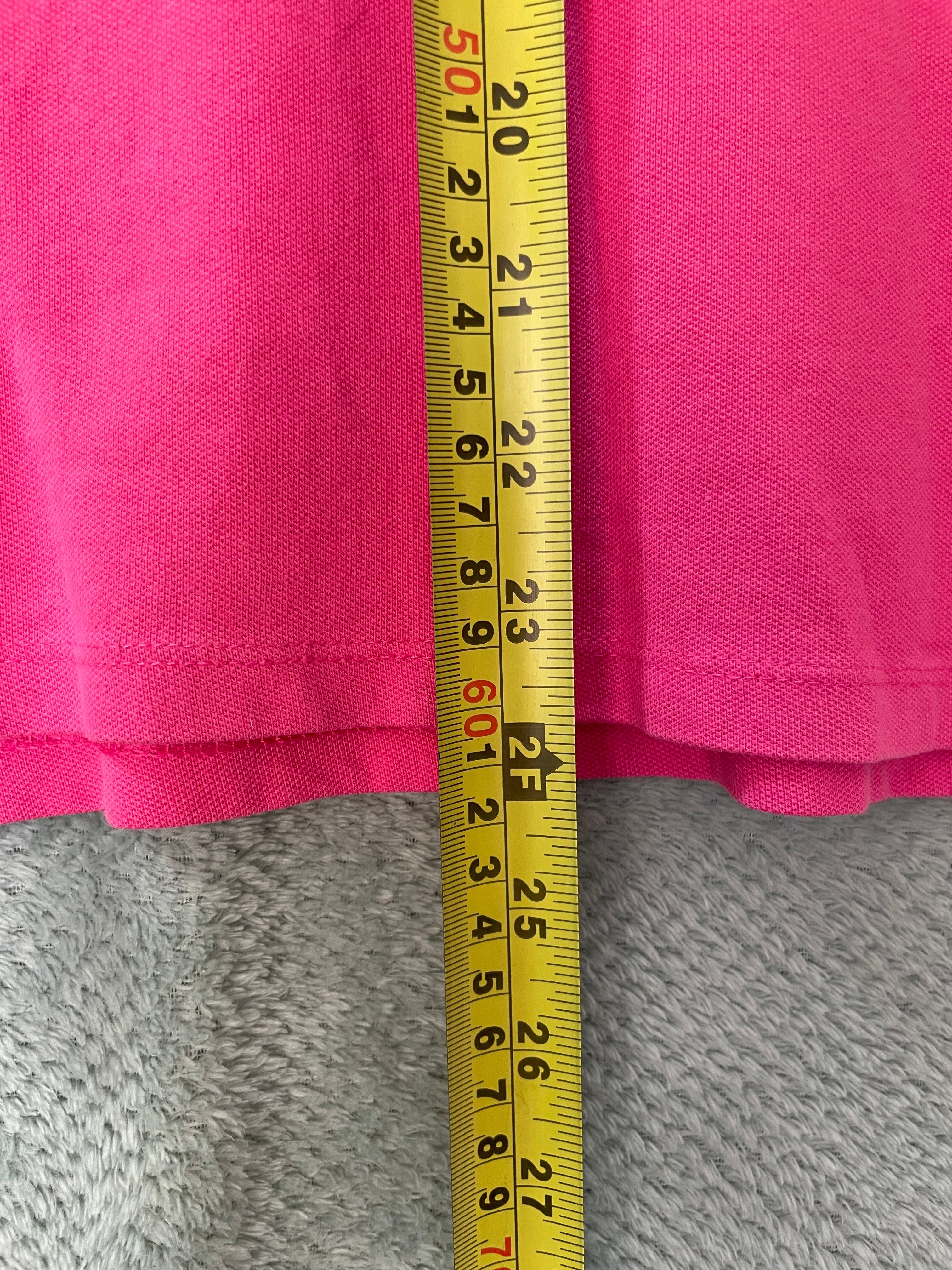 Camisa tipo Polo Rosa Dama