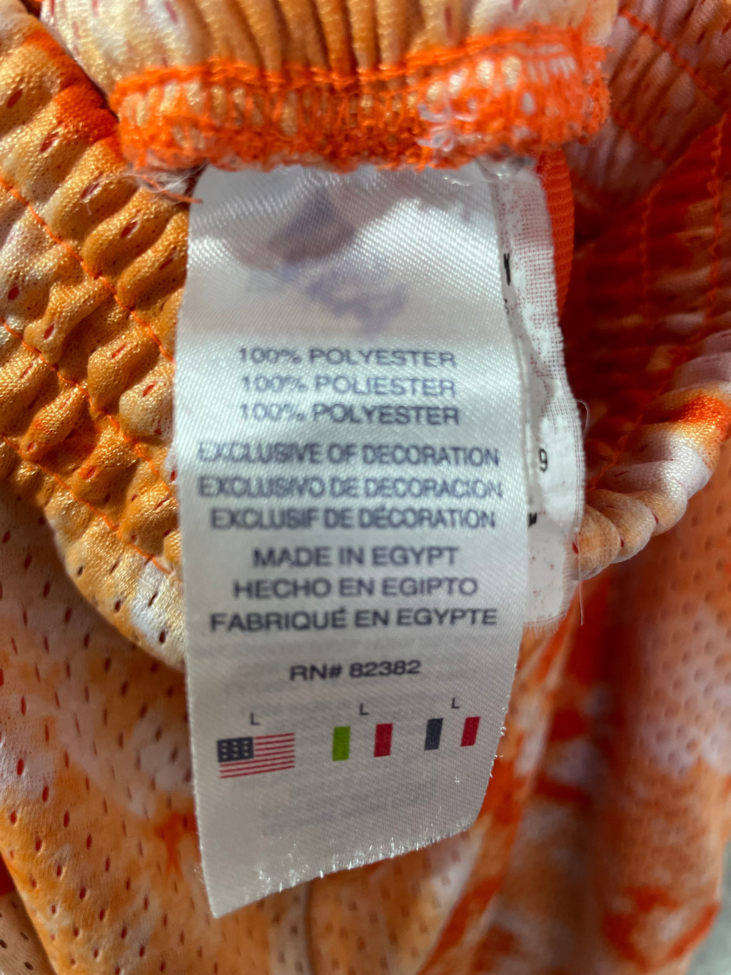 Shorts Naranja Champion (L niños)