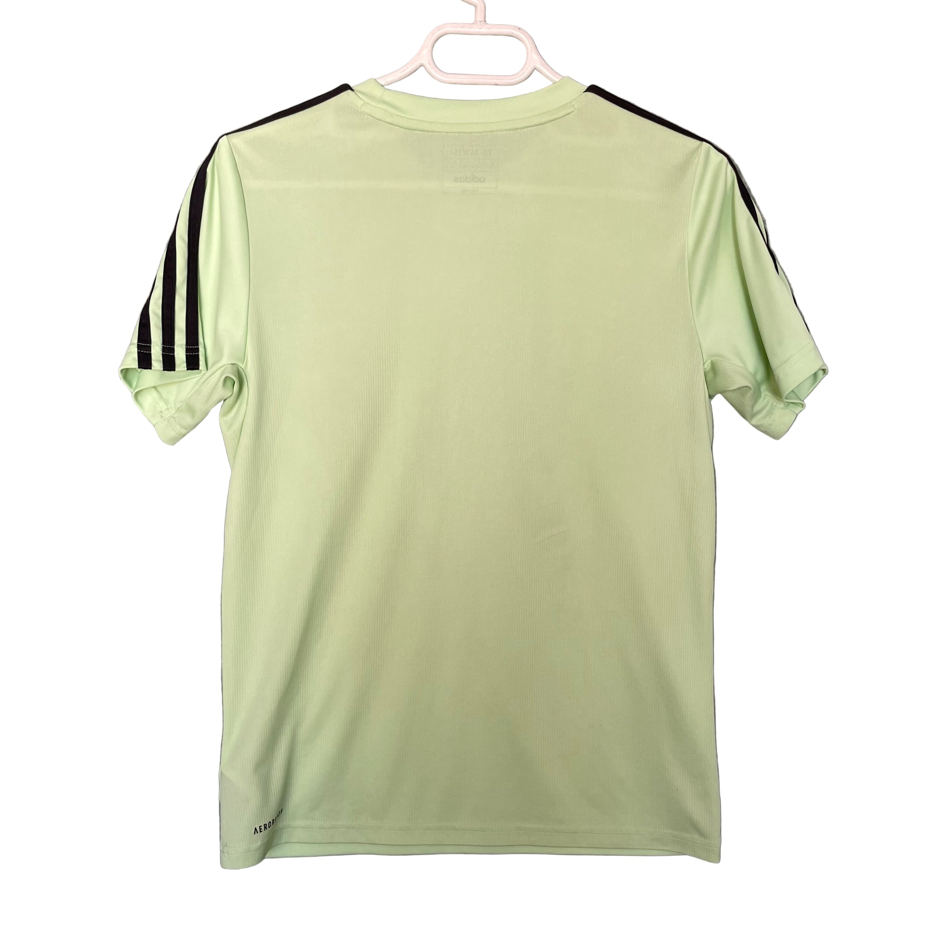 Playera Adidas AeroReady Verde Crema 13-14 Y