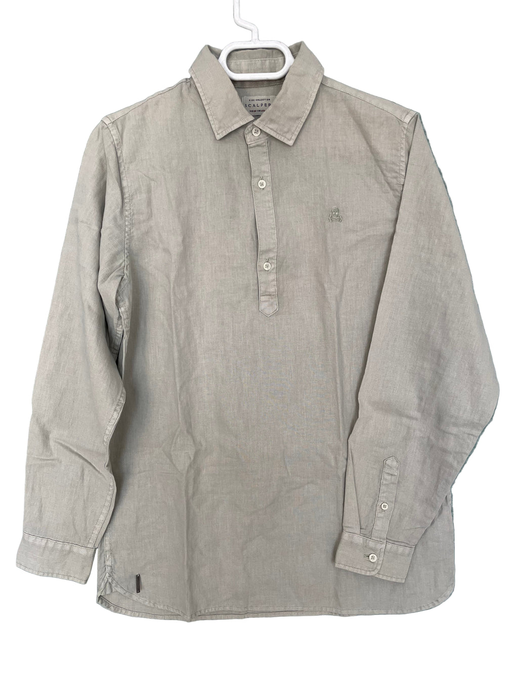 Camisa Scalpers Lino Beige (14 niños)
