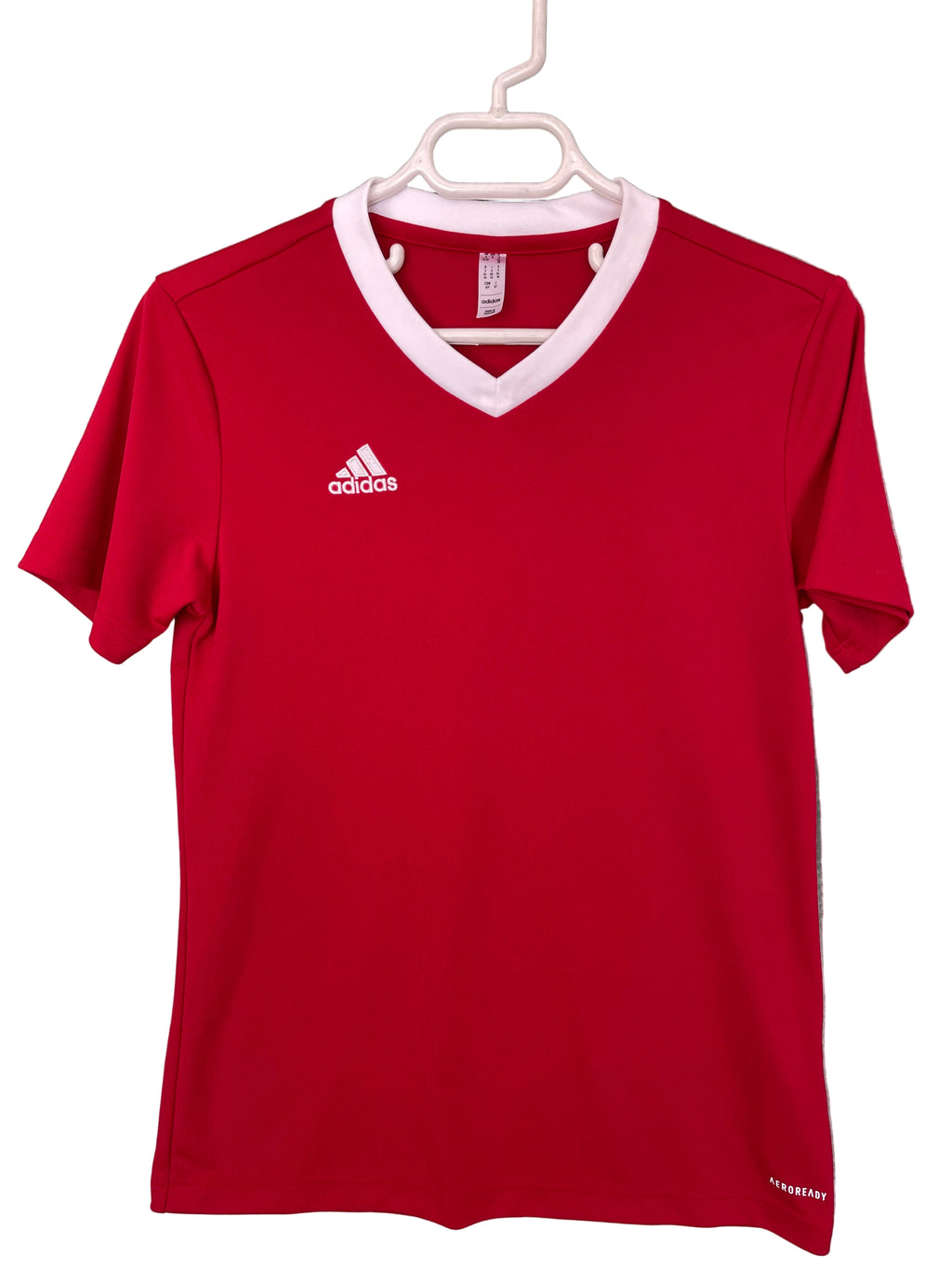 Playera Adidas AeroReady Roja (S 8-10)