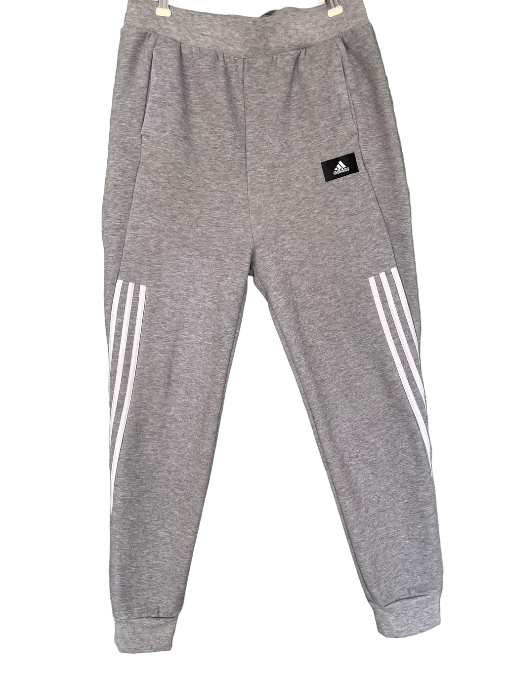 Pants deportivos gris Adidas - niños XL