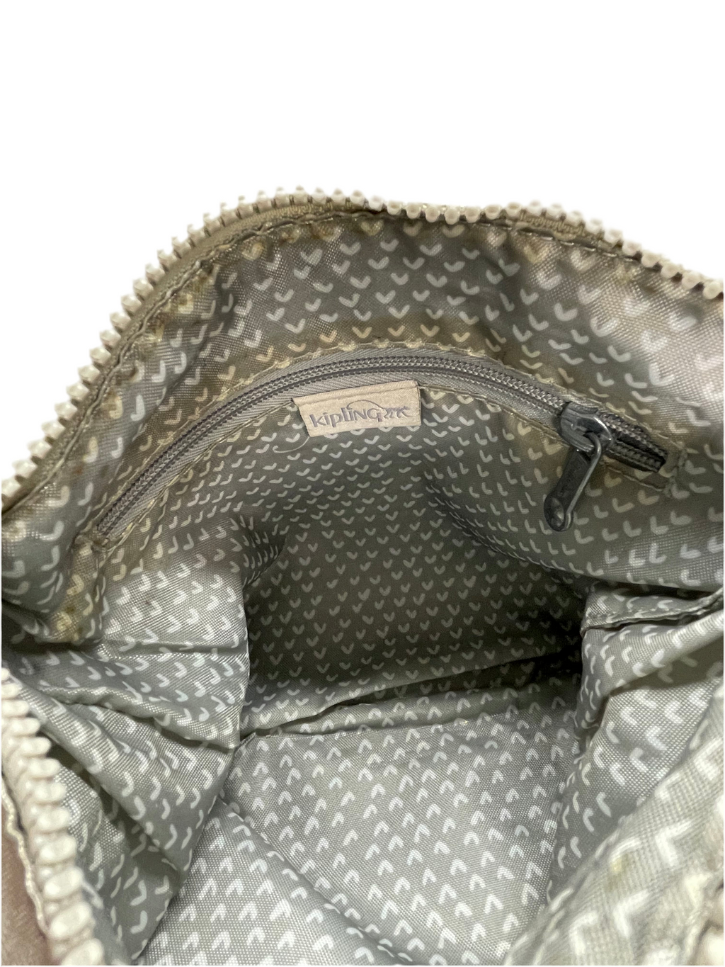 Bolsa Kipling Plata Crossbody